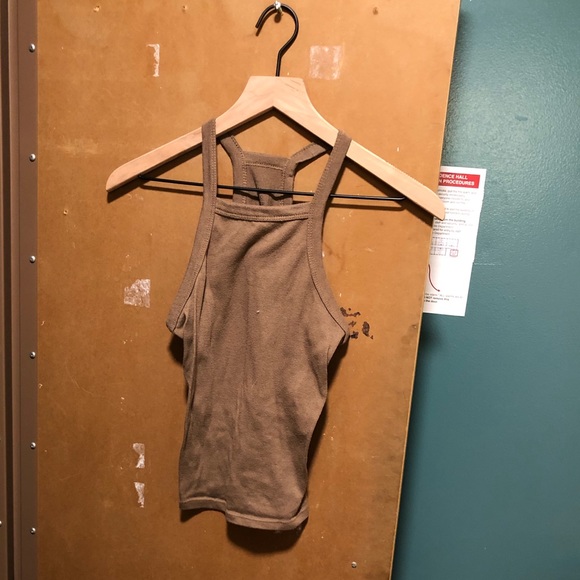 Tan crop top - Picture 2 of 4